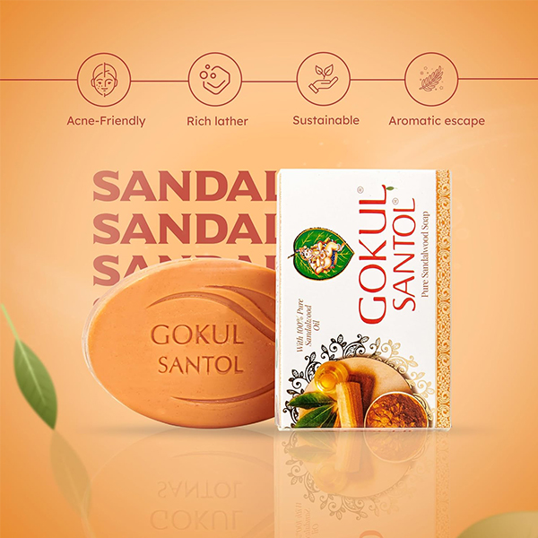 Pure Sandalwood Bath Soap - Image 5